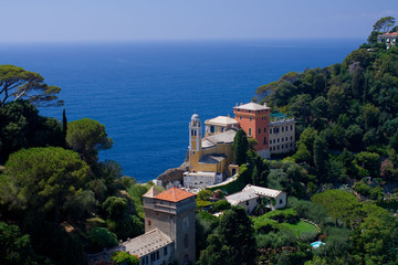 Kościół San Giorgio - Portofino, Włochy © Mariusz Konopnicki