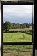 Fototapeta premium view through the window
