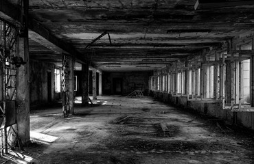 Escuela abandonada en Pripyat