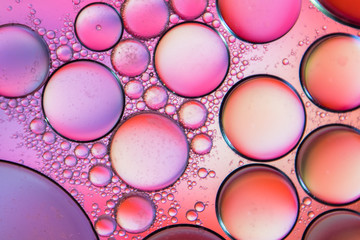 oil and water color combination