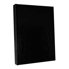 Black Book Unbranded Isolated White Background
