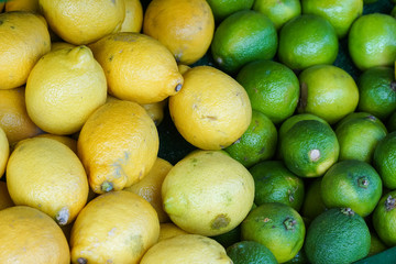 Imperfect organic lemons and limes