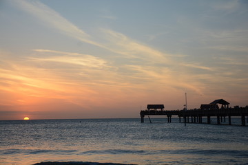 beach sunset