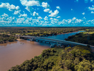 Bridge over Miranda River - Alfredo Zamlutti. Pantanal - Brazil