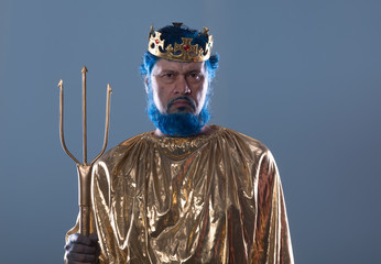 portrait of king Neptune,Poseidon