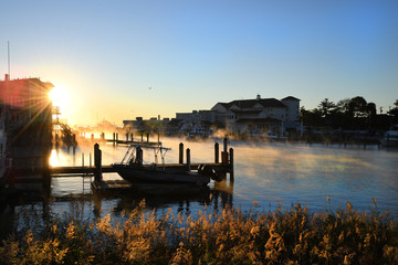 Sunrise over the Chesapeake