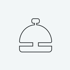 Hot Food vector icon illustration sign