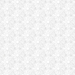 Patrón de flores abstractas