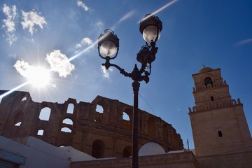 old street lamp