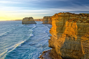 Twelve Apostles and  Great Ocean Road in Australia