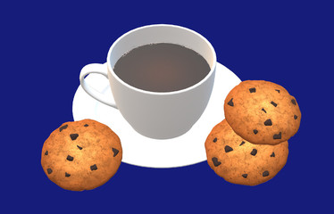 coffee and cookies