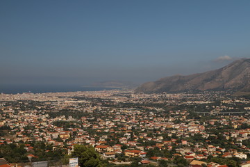 paysage en Sicile  Italie