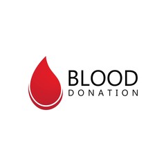 Fototapeta premium Blood ilustration logo