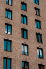 windows of a building
