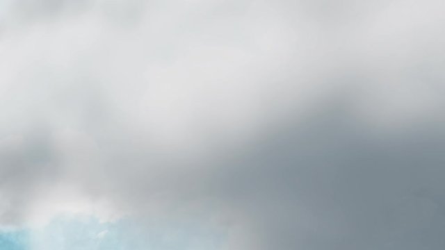 Through the clouds background animation with alpha channel