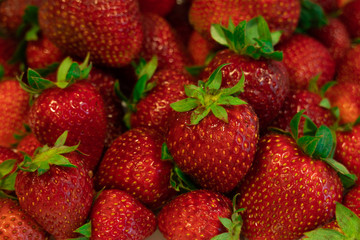 Strawberry on a white background