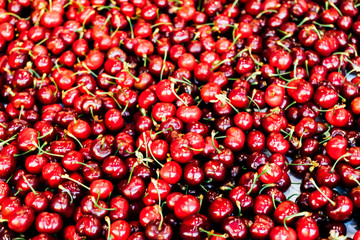 cherries, very healthy fruit for spring 2020.