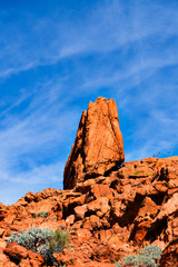Sandstone Rock Formations near Las Vegas, Nevada