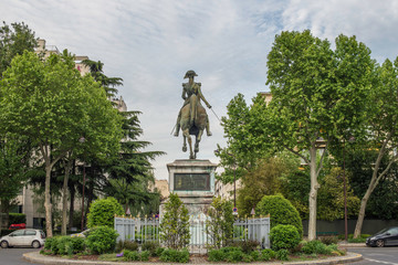 Statue of the Duc d'Orléans in Neuilly Sur Seine