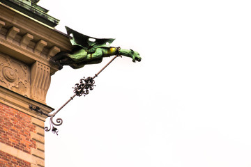 Gargoyle on a Stockholm tower