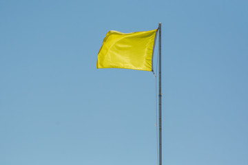 Yellow Beach Flag