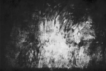 black and white background of cement wall texture