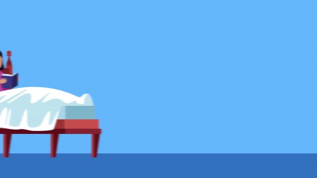 stay at home campaign with couple in bathtub and bed