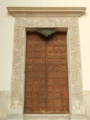 Mantua, Italy, Basilica of Sant' Andrea, Door