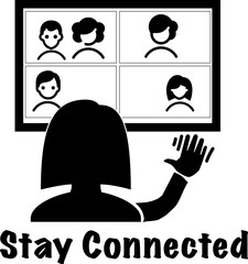 Vectors depicting life of people during Coronavirus related quarantine and how people spend their time trying different activities 