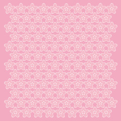 Fototapeta premium 桜の花の地紋