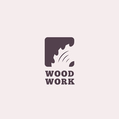 Wood work logo