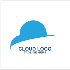 Cloud logo template Design