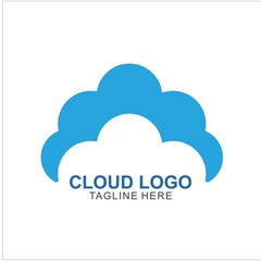 Cloud logo template Design