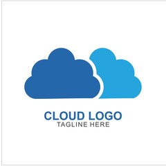 Cloud logo template Design