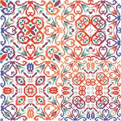 Antique talavera tiles patchworks.