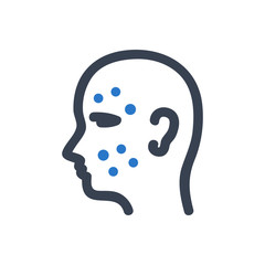 Obraz premium Dermatology icon