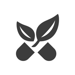 Herbal medicine icon