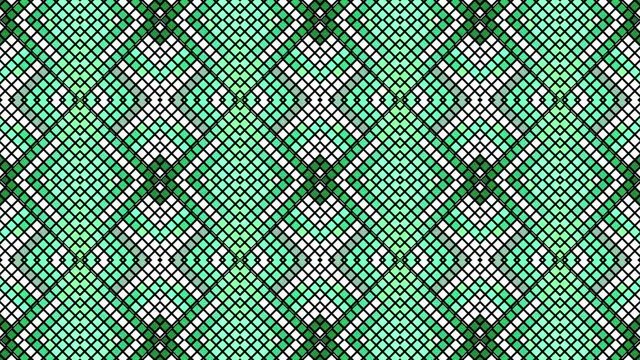 Moving kaleidoscope. 4K motion graphics.