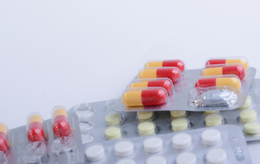 pills in blister packs