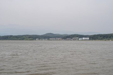 gyeongpo lake in summer
