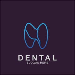 Dental Logo colorful Design template