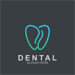 Dental Logo colorful Design template
