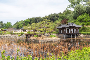 Hwallaejeong pavilion in Seongyojang