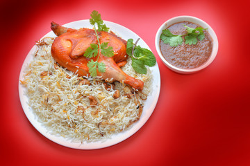 Grilled Chicken, Mandi rice, cooked rice, Manthi,  white rice