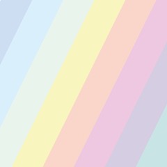 Obraz premium Delicate abstract background from multicolored diagonal stripes in pastel colors. Background for design, pattern. Marshmallow Color
