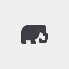 Elephant Logo Design with modern concept