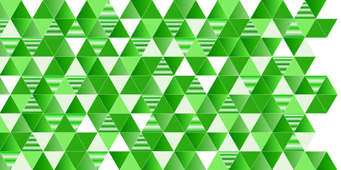 三角　緑　幾何学　背景