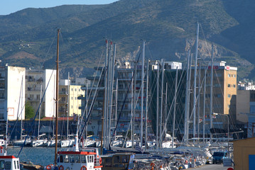 the commercial port of Volos, Greece 8/6/2020