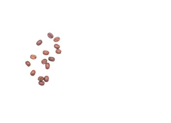 coffee beans. isolated on a white background