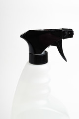 Black & White Liquid Spray Dispenser Bottle